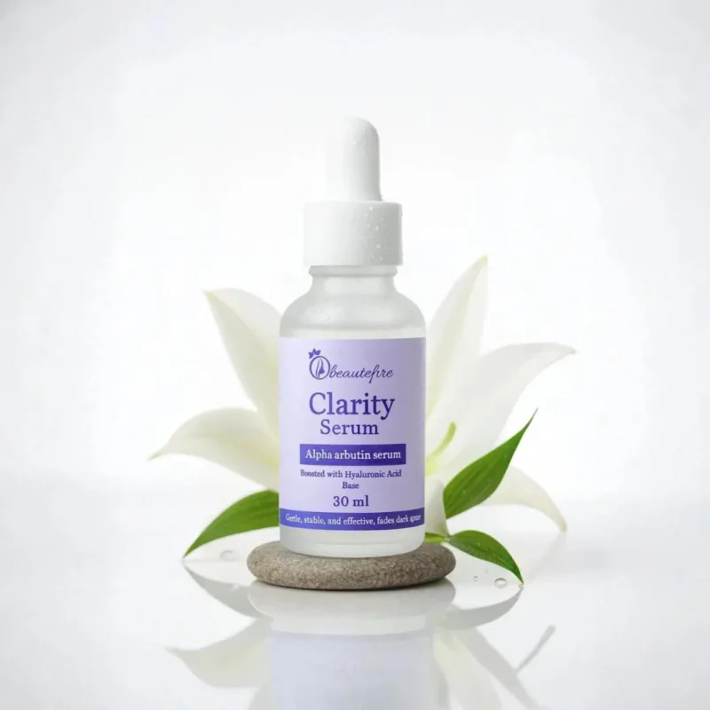 Alpha arbutin serum and sunscreen for dark spots