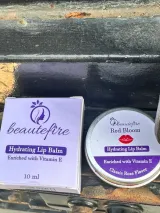 Customer photo of Red Bloom Hydrating Lip Balm, from the review by Hafsa